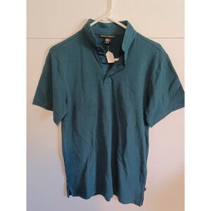 PRIM + PREUX Womens Easy Fit Sport Shirt Size S/P Bluegreen